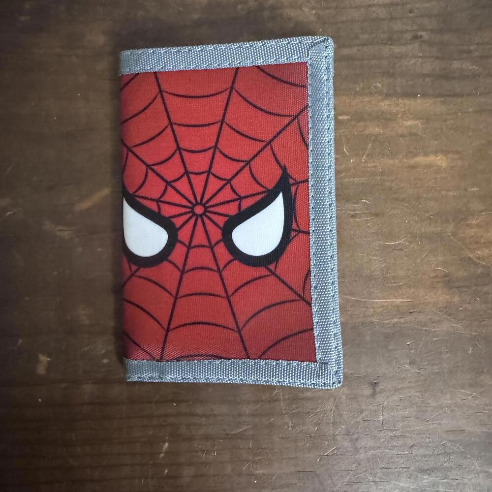 New Boys Spiderman Tri-Fold Wallet